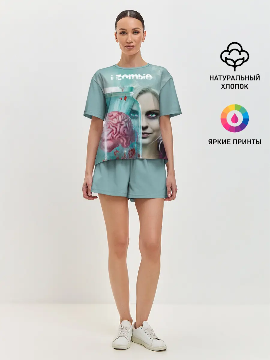 Женская пижама с шортами / i-ZOMBIE