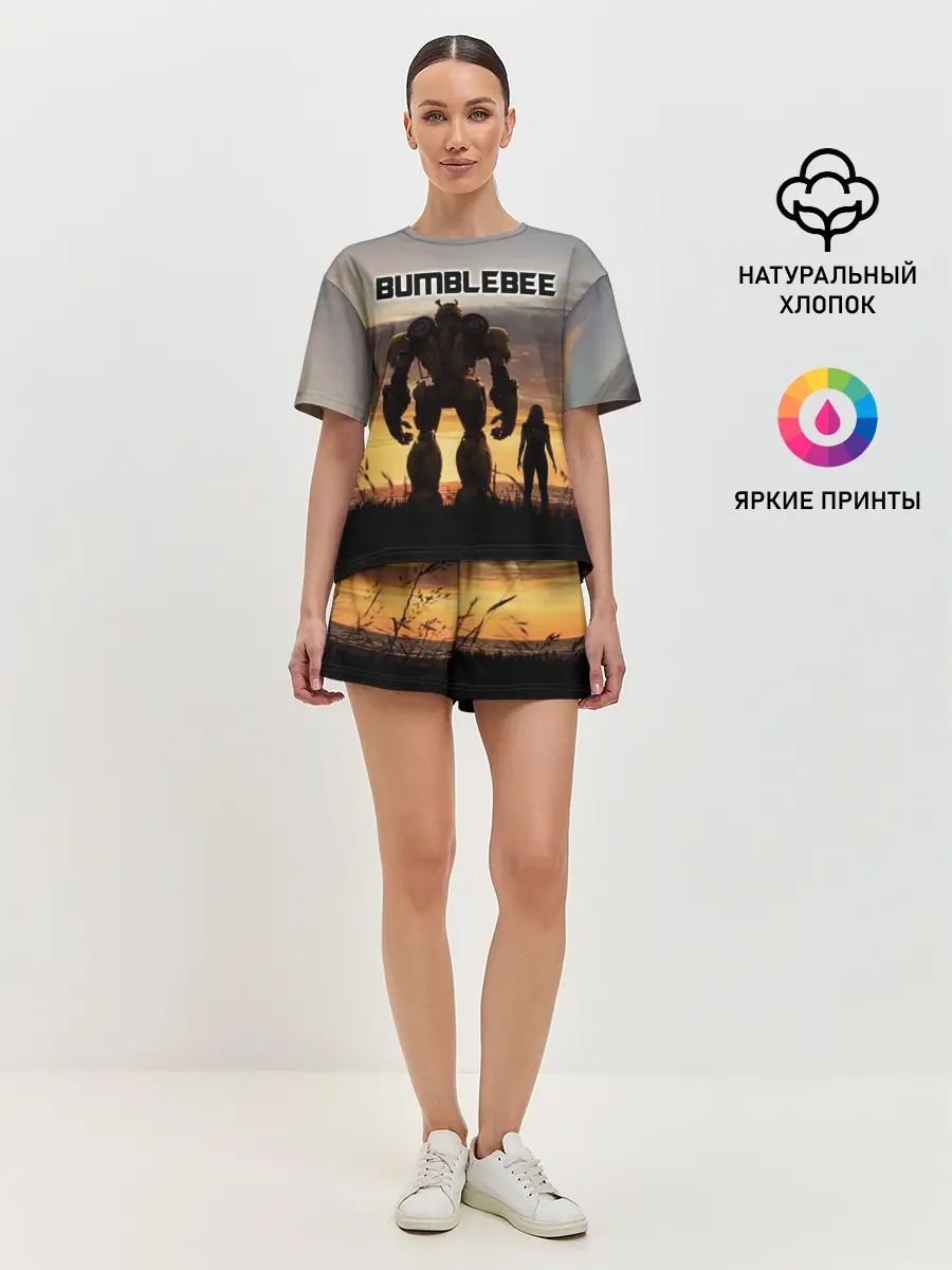 Женская пижама с шортами / BUMBLEBEE
