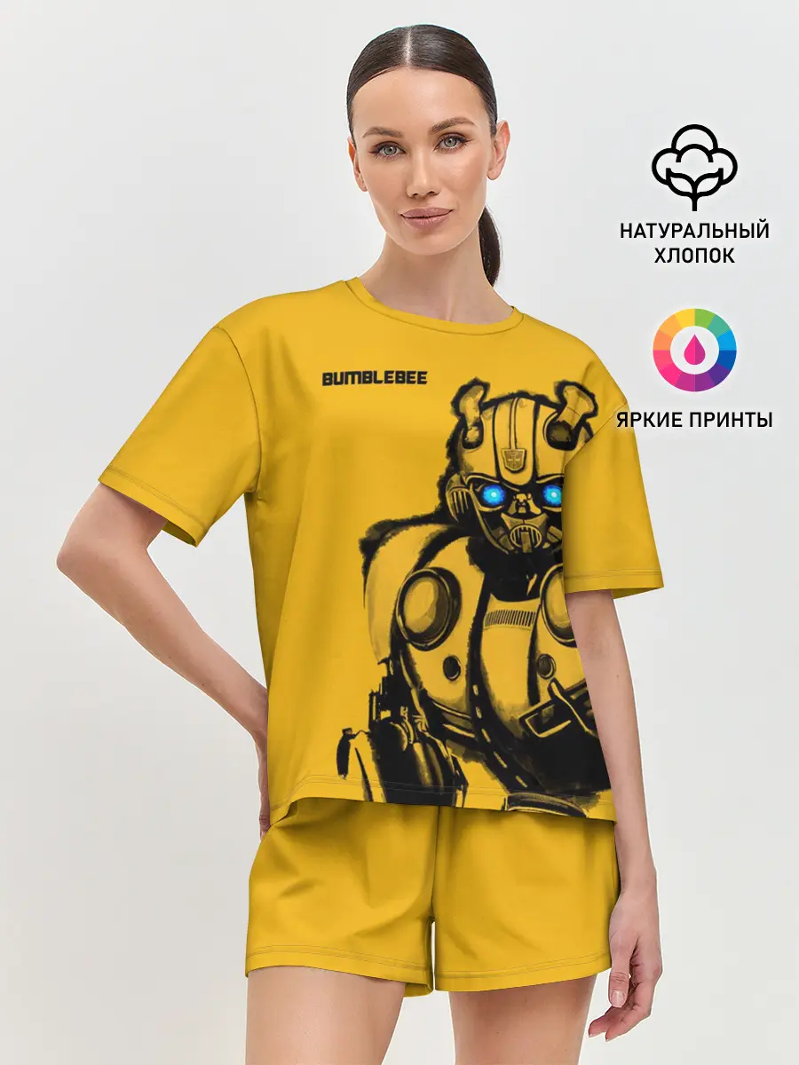 Женская пижама с шортами / BUMBLEBEE