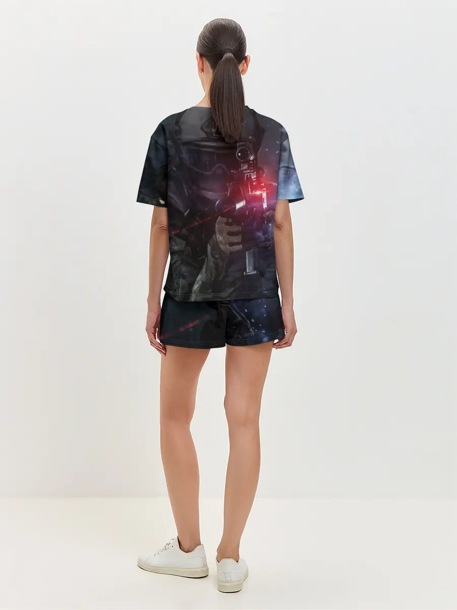 Женская пижама с шортами / BATTLEFIELD