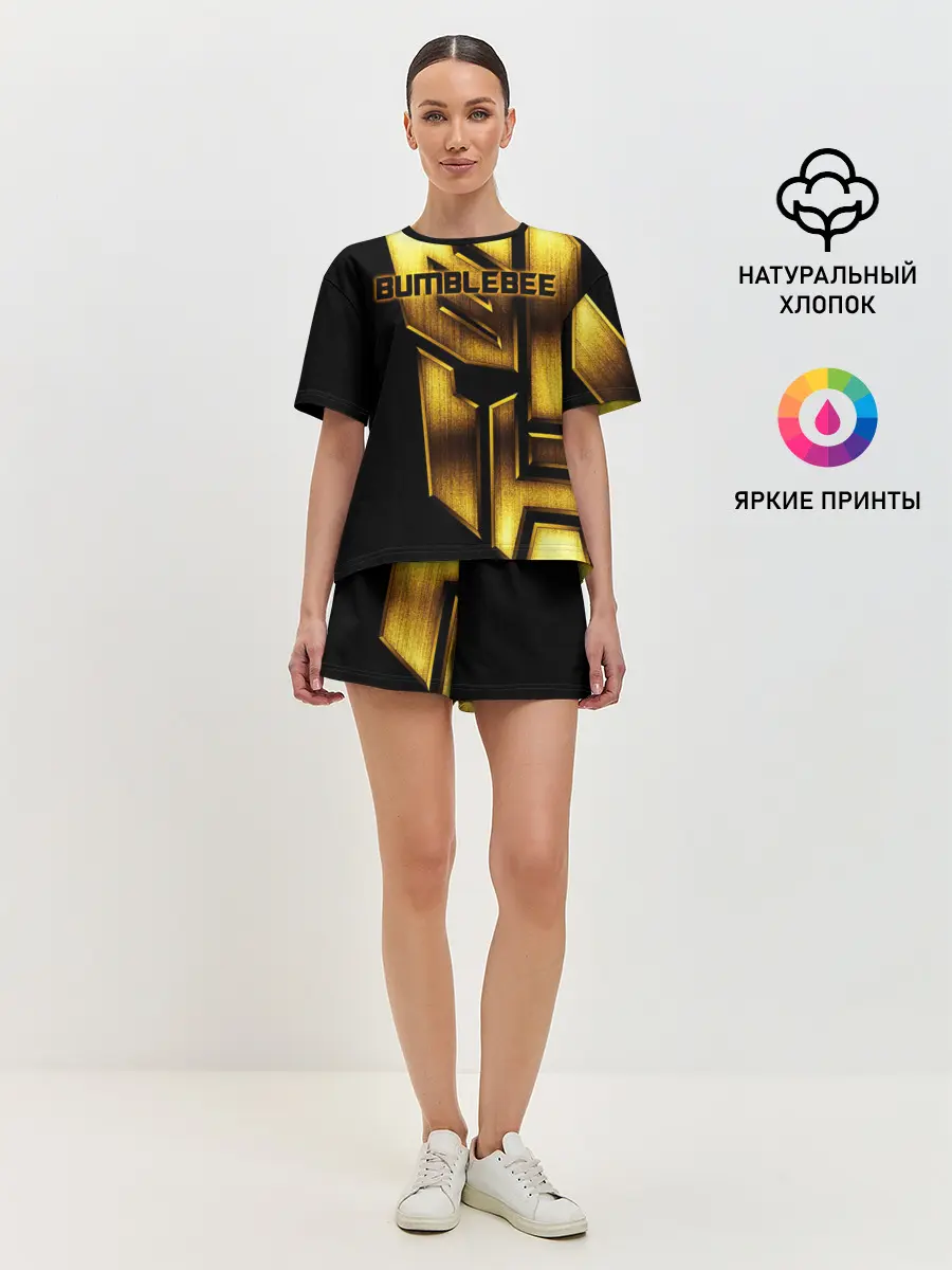 Женская пижама с шортами / BUMBLEBEE