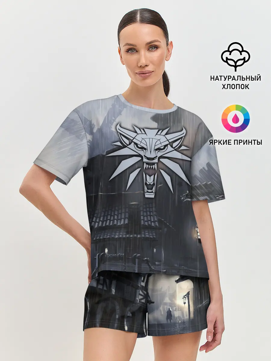 Женская пижама с шортами / The Witcher 3: Wild Hunt