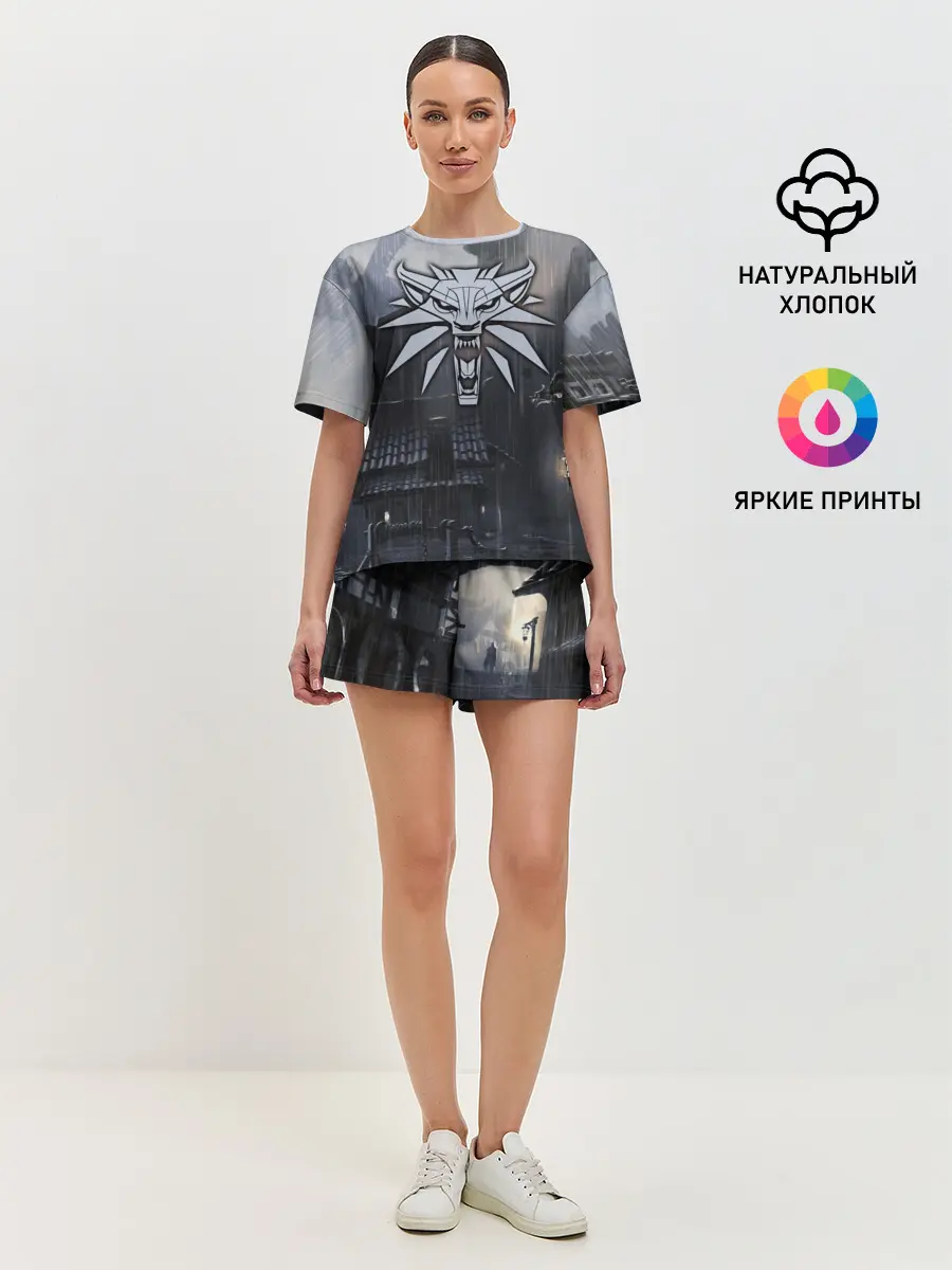 Женская пижама с шортами / The Witcher 3: Wild Hunt