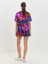 Женская пижама с шортами / Неоновое граффити