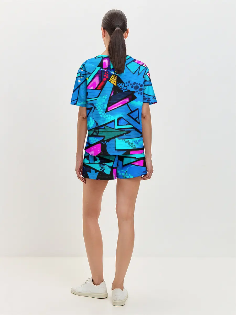 Женская пижама с шортами / GRAFFITY