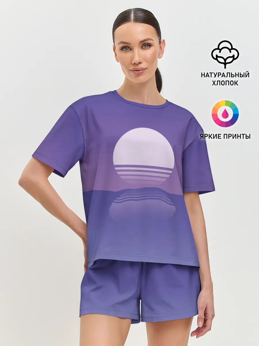 Женская пижама с шортами / Come back down