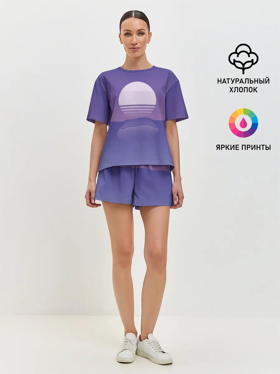 Женская пижама с шортами / Come back down