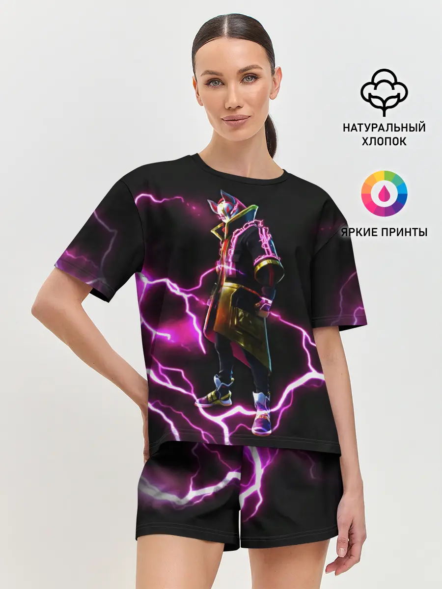 Женская пижама с шортами / FORTNITE