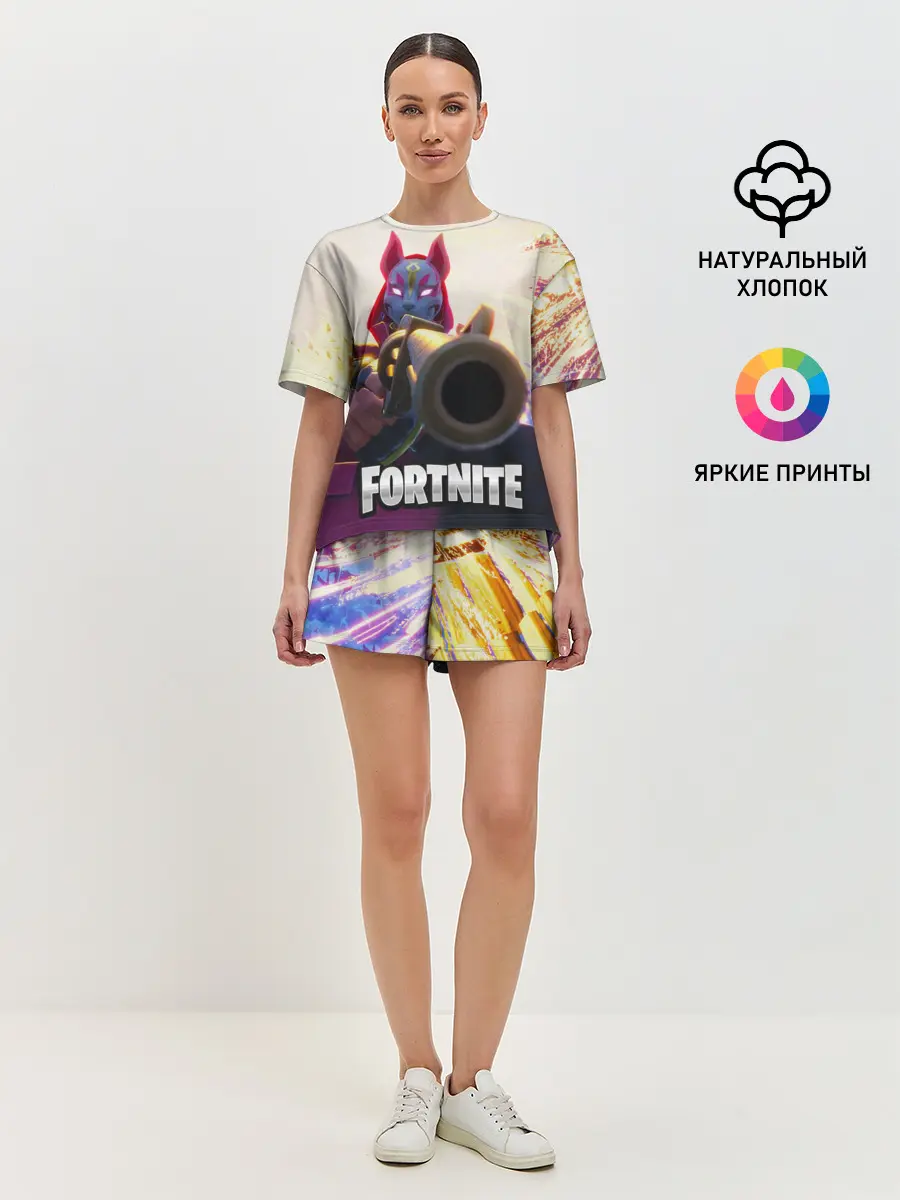 Женская пижама с шортами / FORTNITE