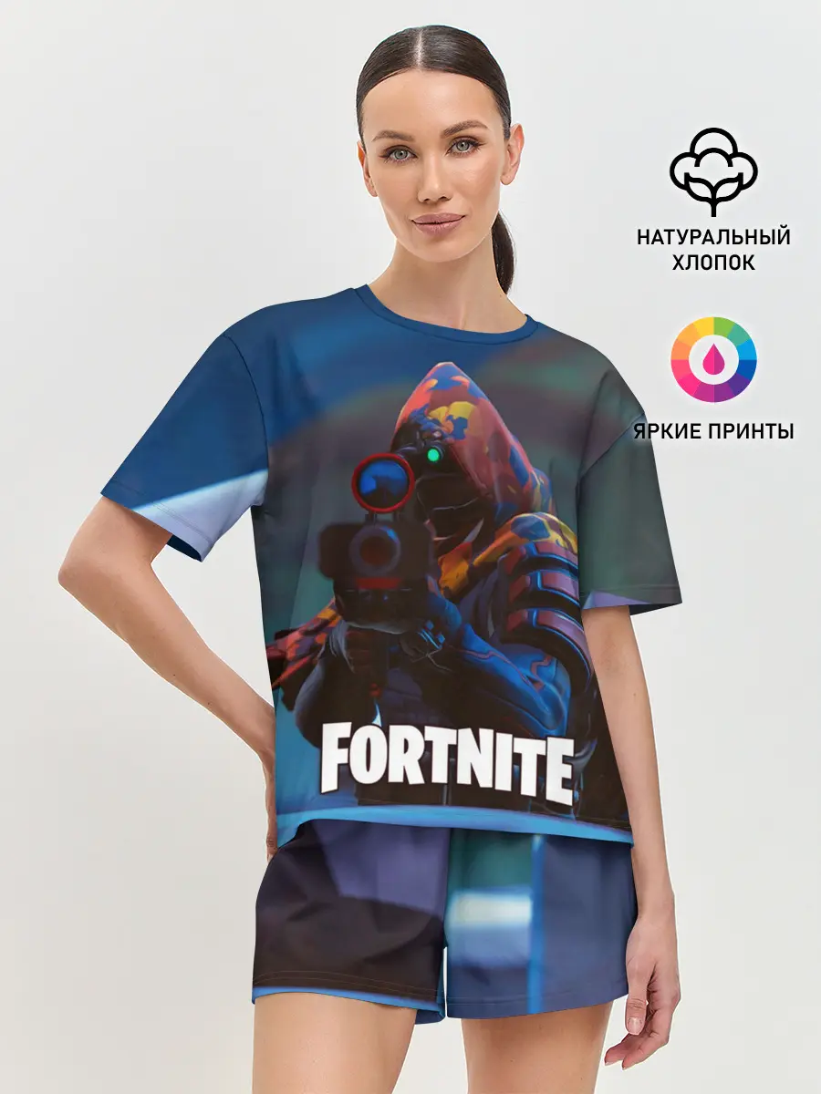 Женская пижама с шортами / FORTNITE