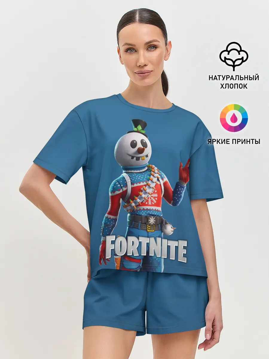 Женская пижама с шортами / FORTNITE