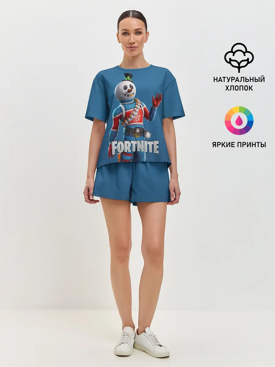 Женская пижама с шортами / FORTNITE