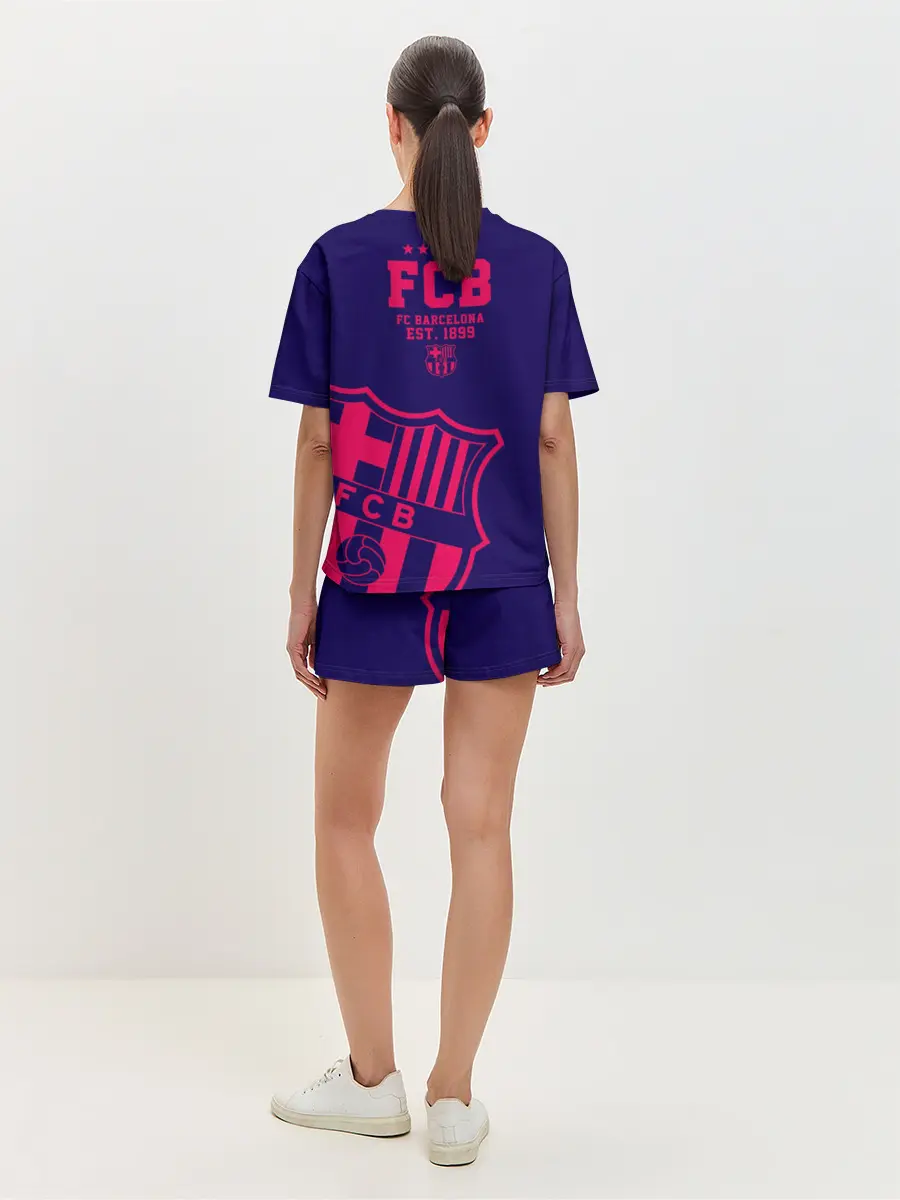 Женская пижама с шортами / Барселона