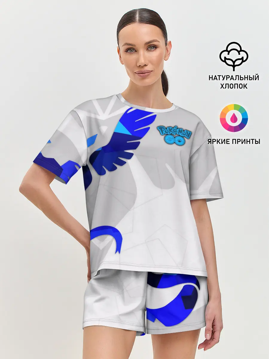 Женская пижама с шортами / Pokemon GO