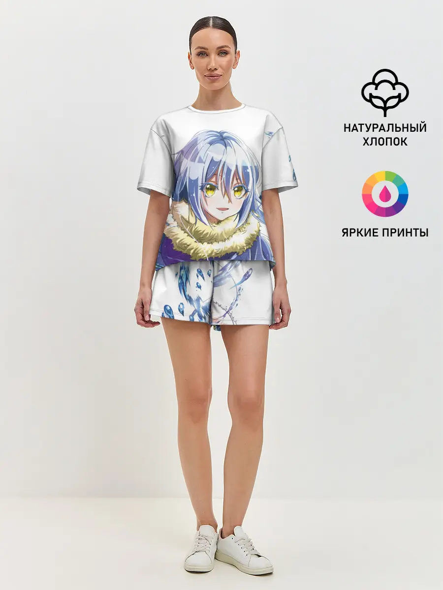 Женская пижама с шортами / That Time I Got Reincarnated a
