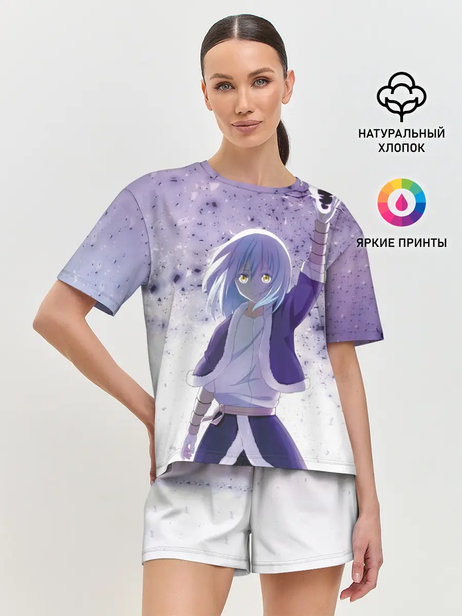 Женская пижама с шортами / Rimuru