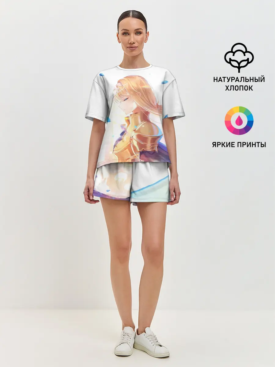 Женская пижама с шортами / Алисизация