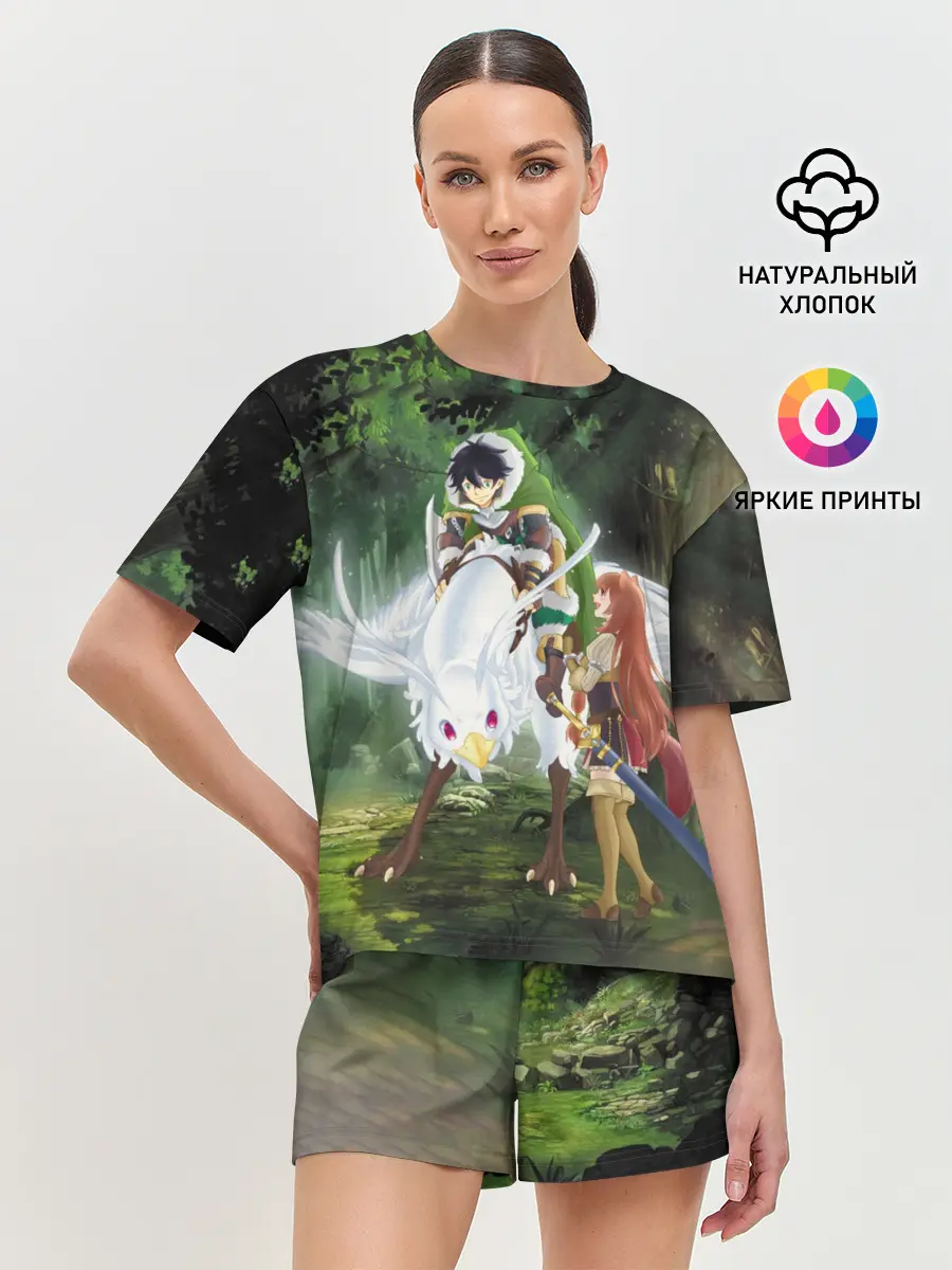 Женская пижама с шортами / The Rising of the Shield Hero