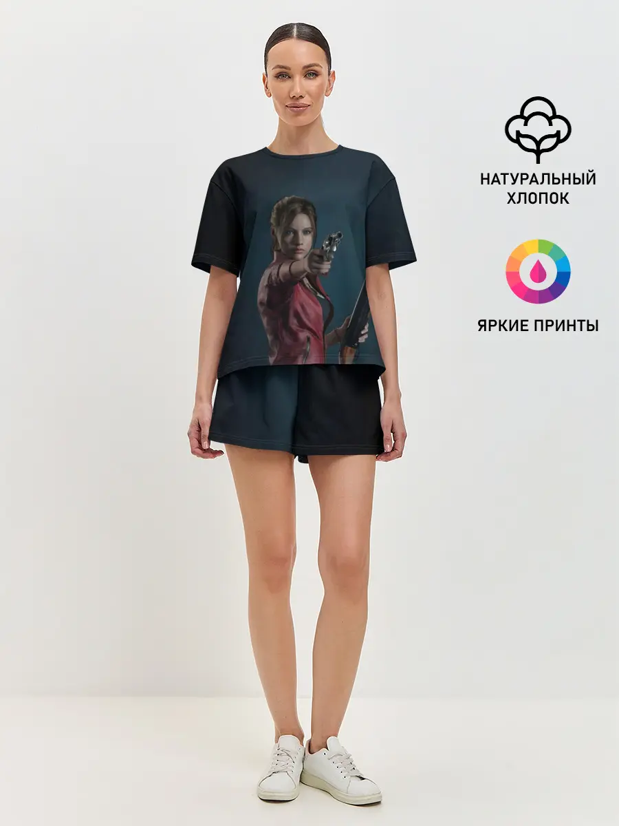 Женская пижама с шортами / Claire Redfield