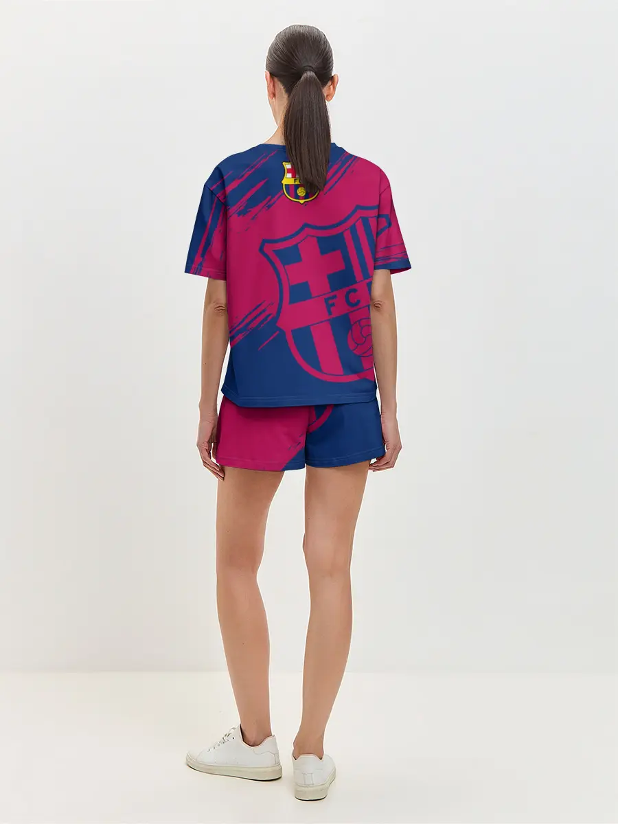 Женская пижама с шортами / Барселона