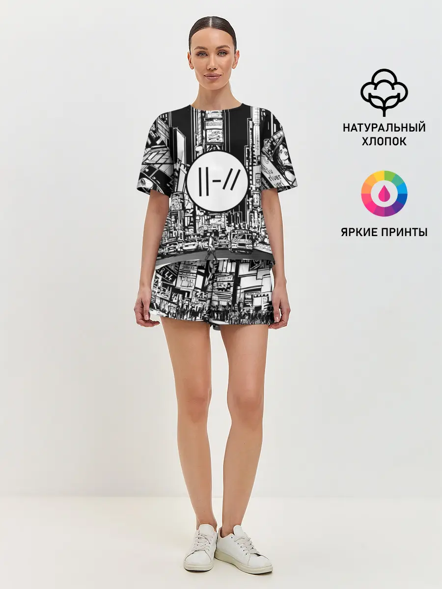 Женская пижама с шортами / TWENTY ONE PILOTS