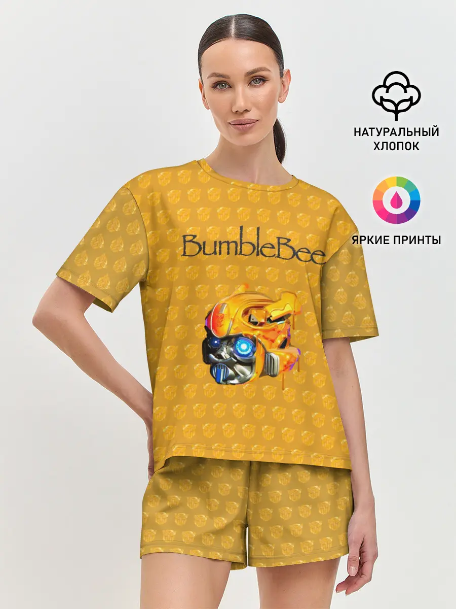 Женская пижама с шортами / BumbleBee