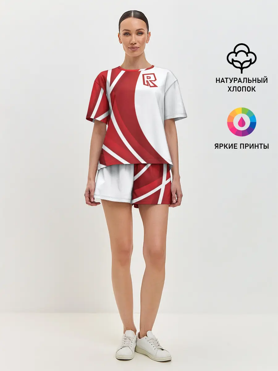 Женская пижама с шортами / Роблокс