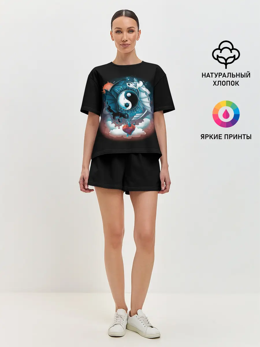 Женская пижама с шортами / Фурии