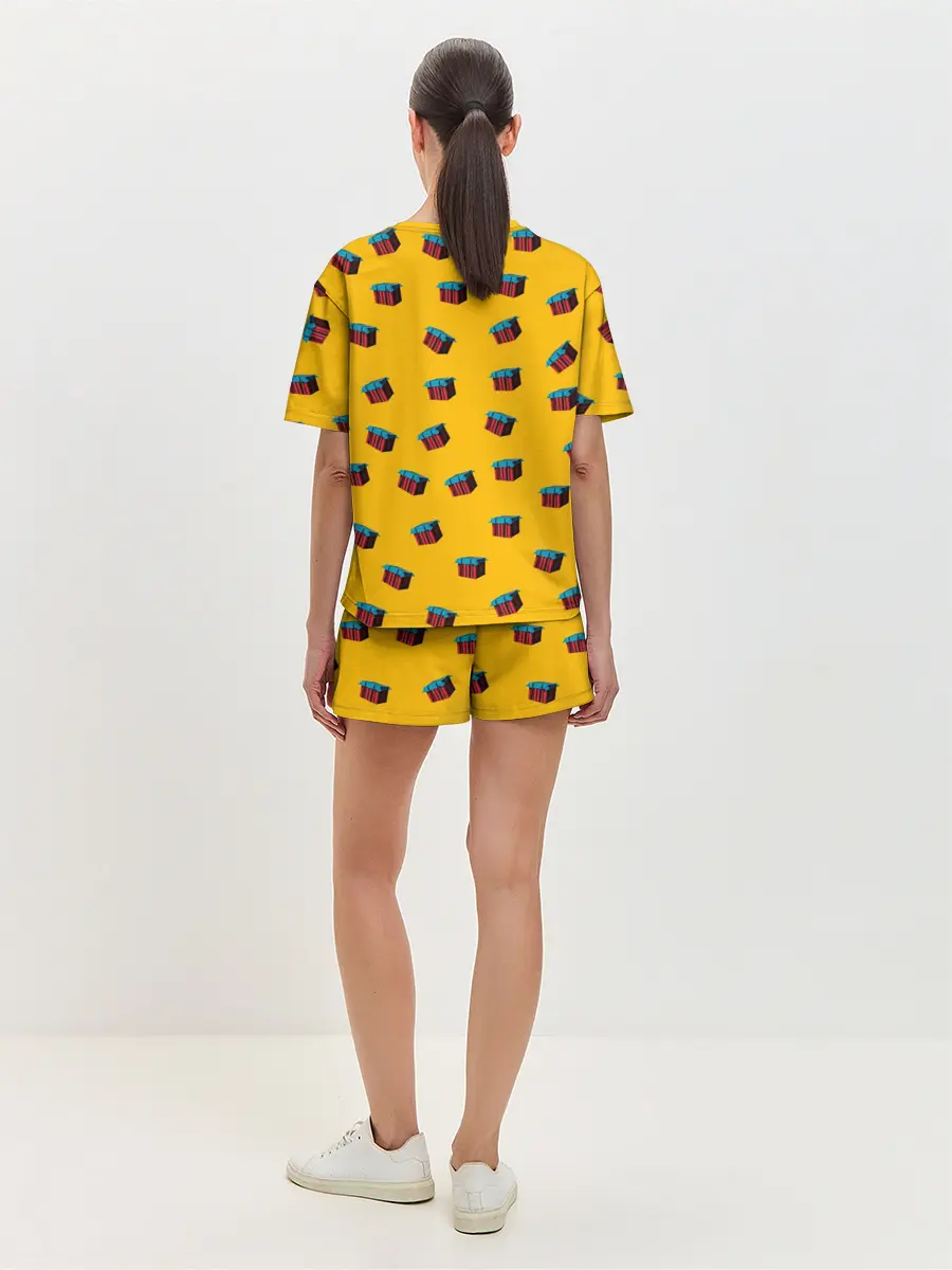 Женская пижама с шортами / PUBG