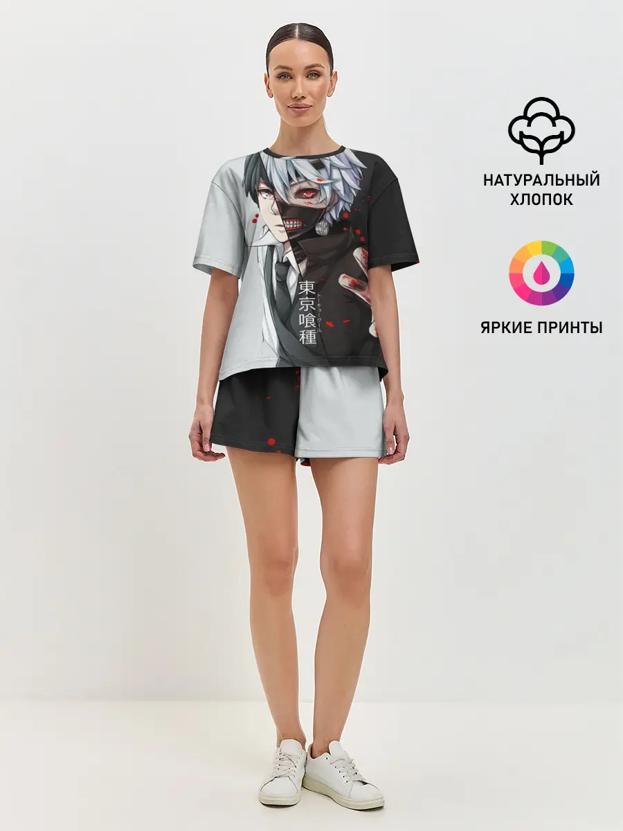 Женская пижама с шортами / Токийский гуль - Характер