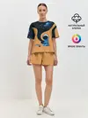 Женская пижама с шортами / Космонавт и чернила