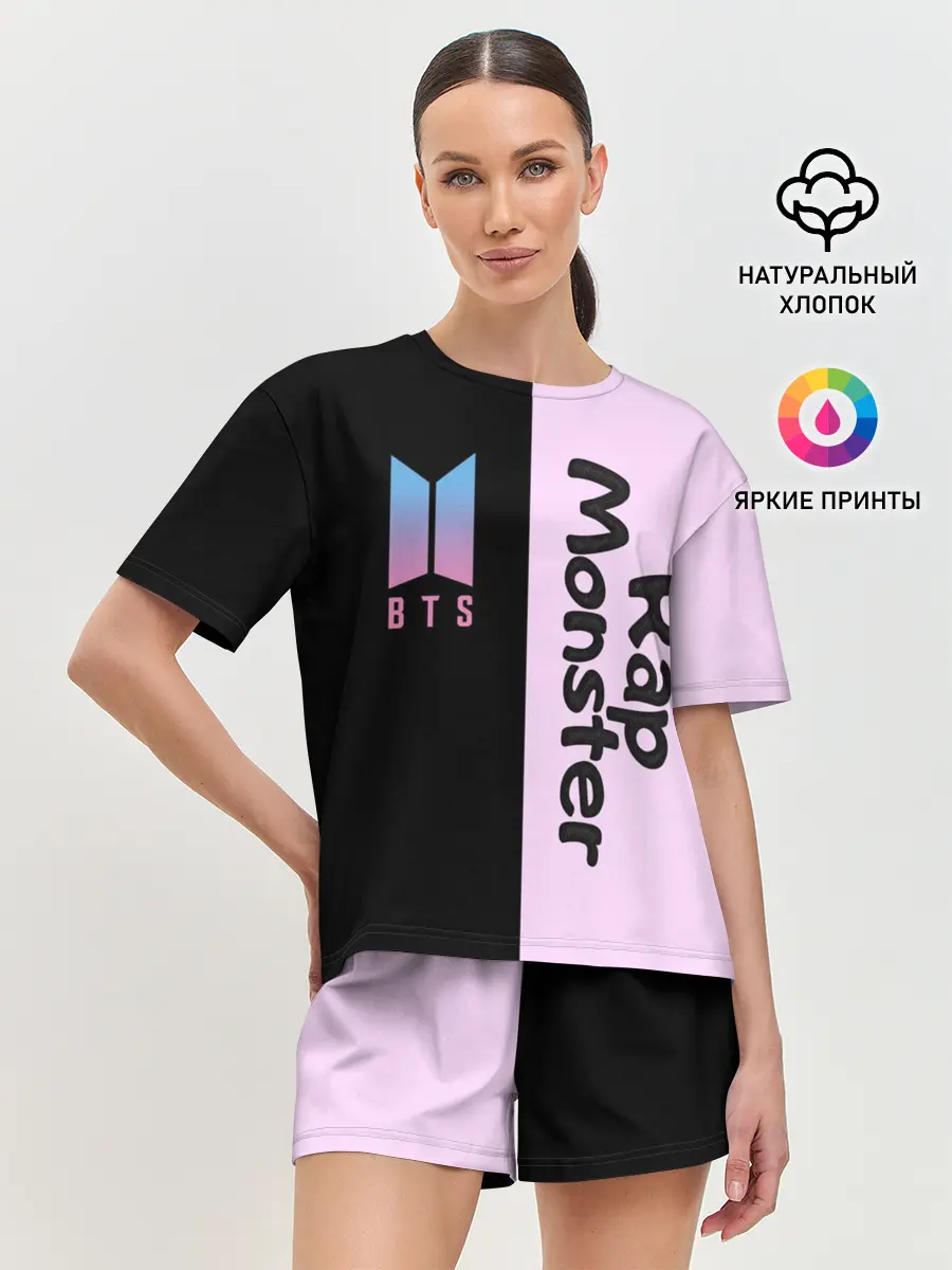 Женская пижама с шортами / BTS RM