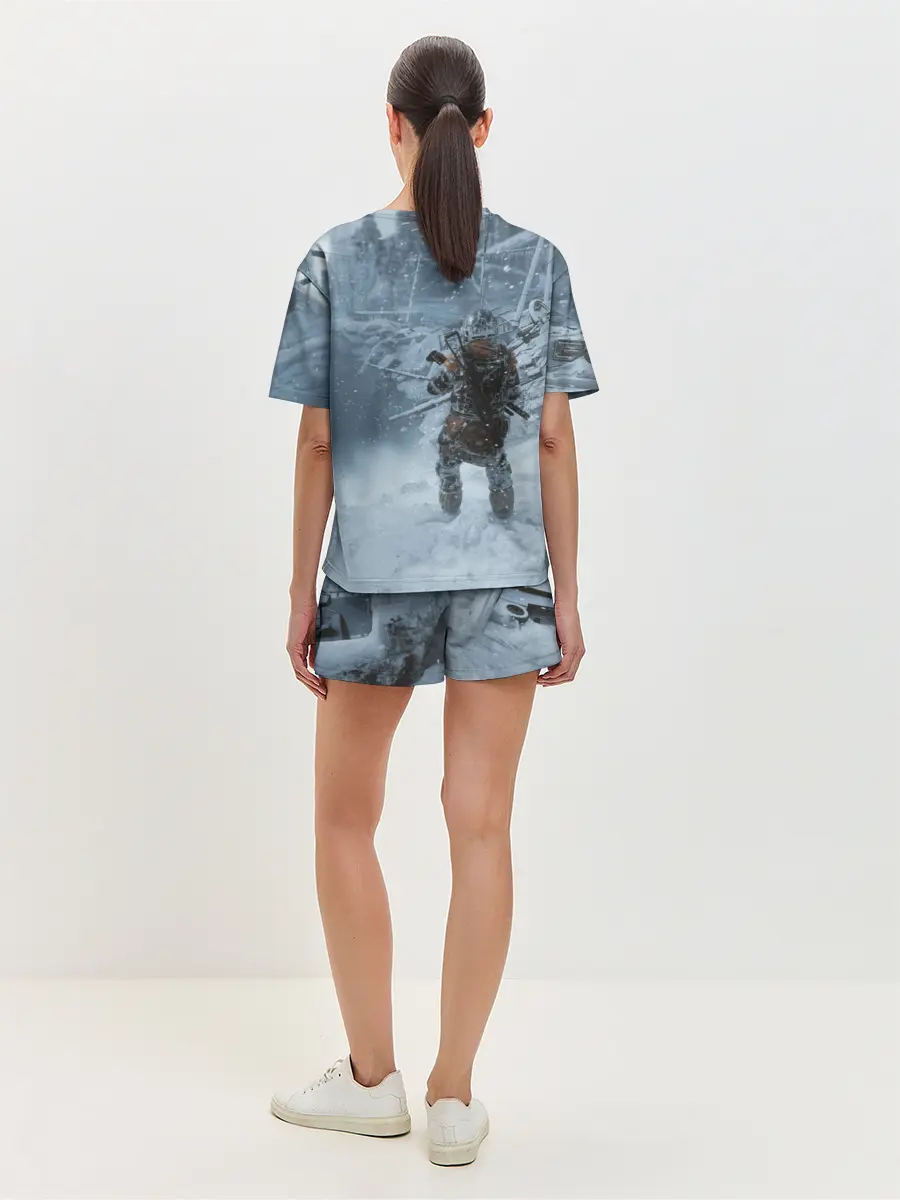 Женская пижама с шортами / Метро Исход