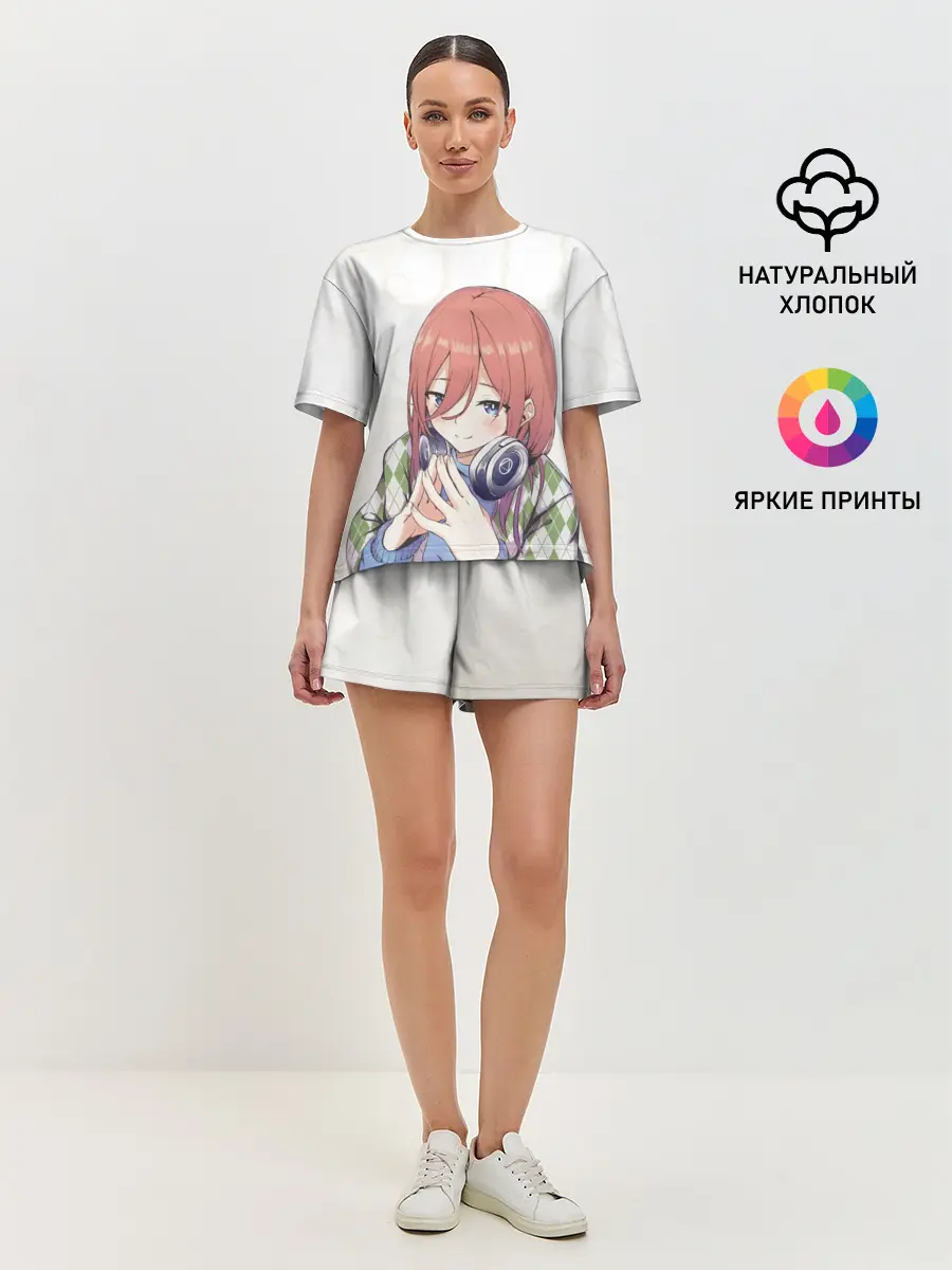 Женская пижама с шортами / Накано