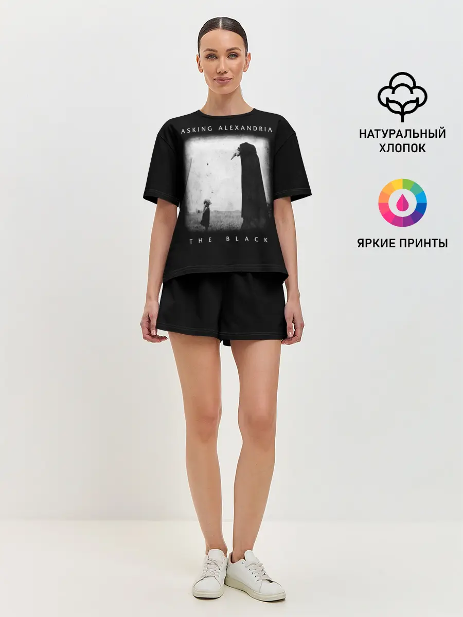 Женская пижама с шортами / Asking Alexandria