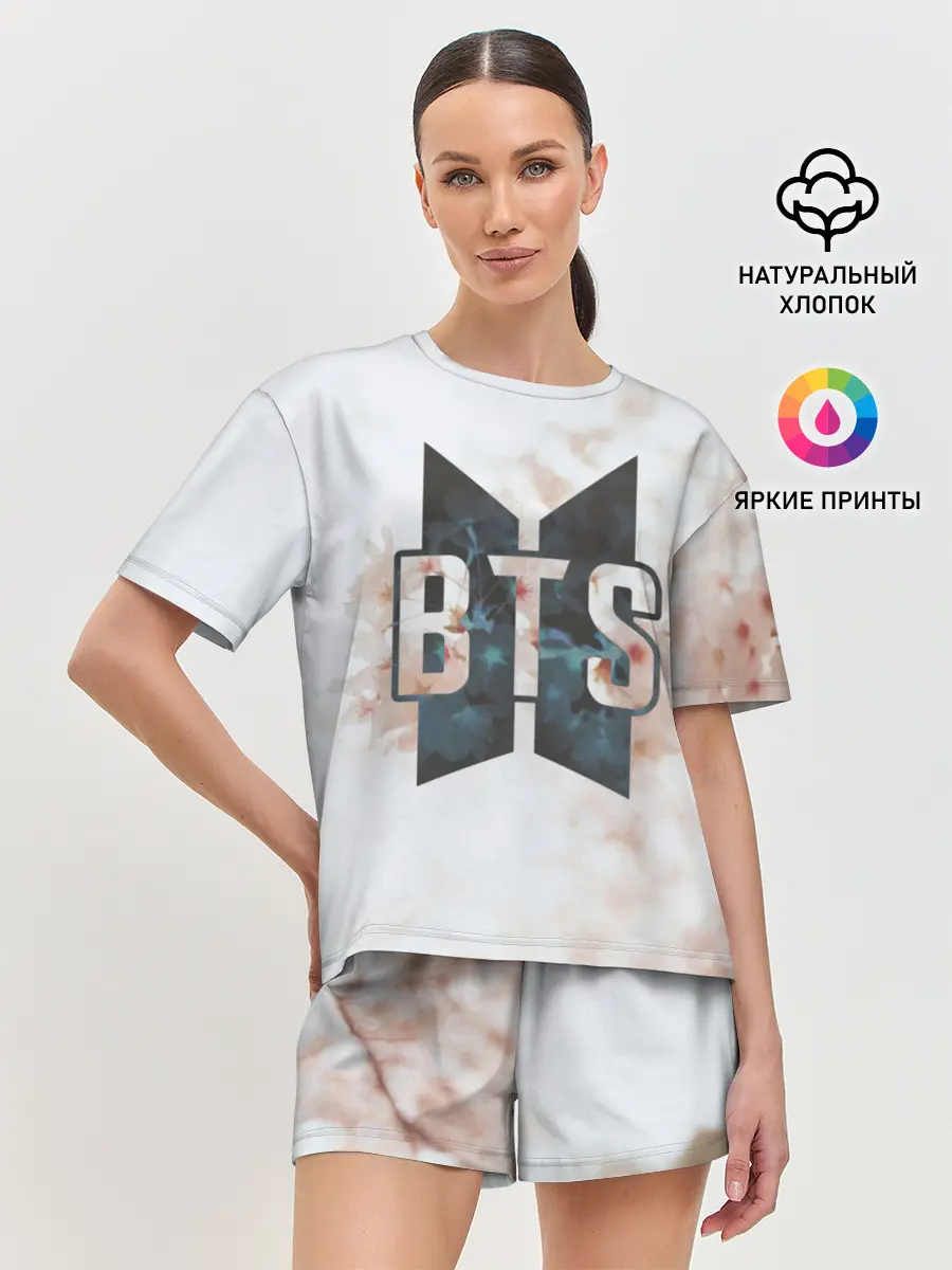 Женская пижама с шортами / BTS SAKURA