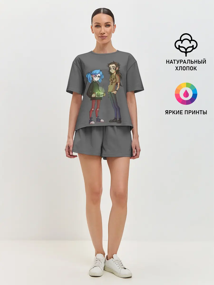 Женская пижама с шортами / Sally Face