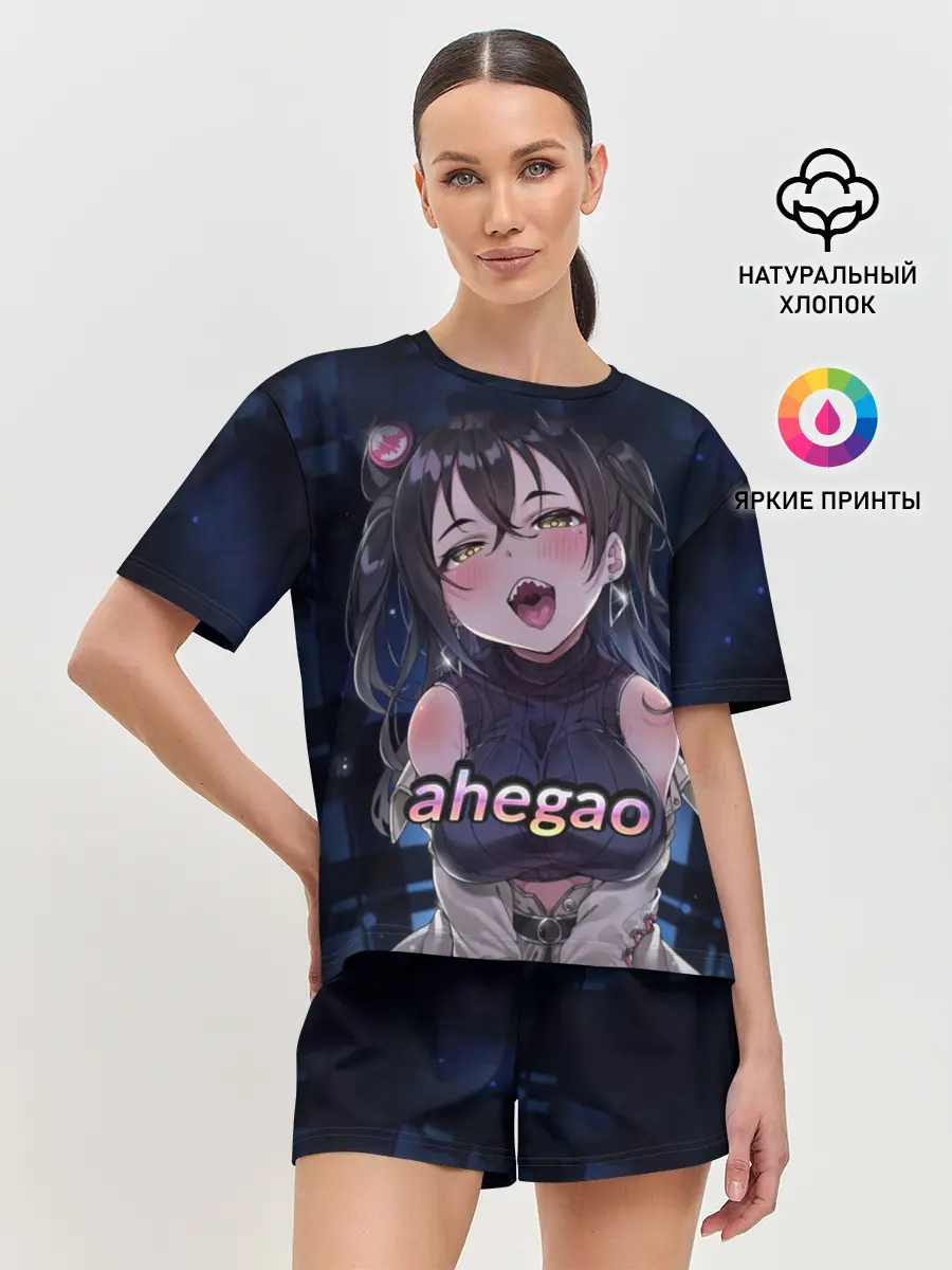 Женская пижама с шортами / AHEGAO sense