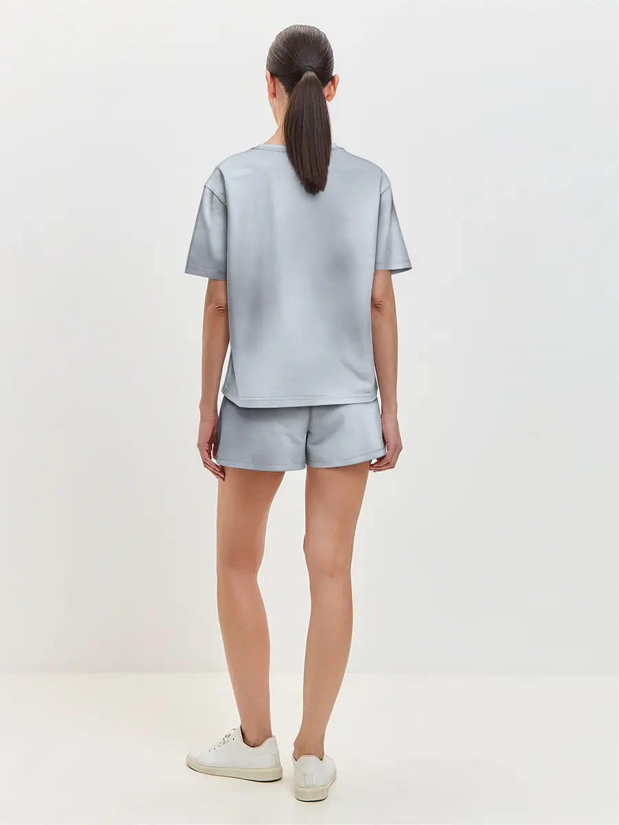 Женская пижама с шортами / Котенок