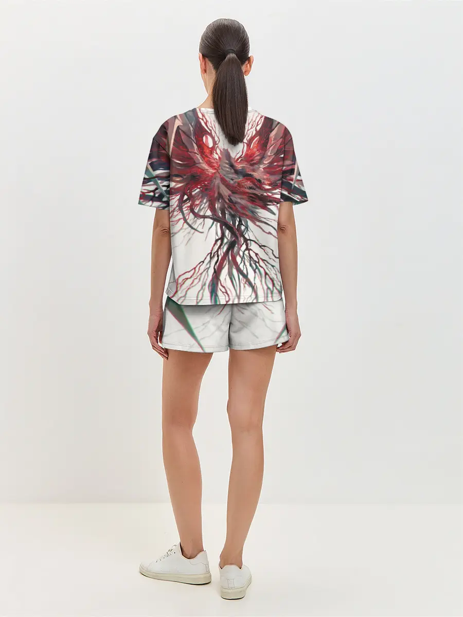 Женская пижама с шортами / Гуль