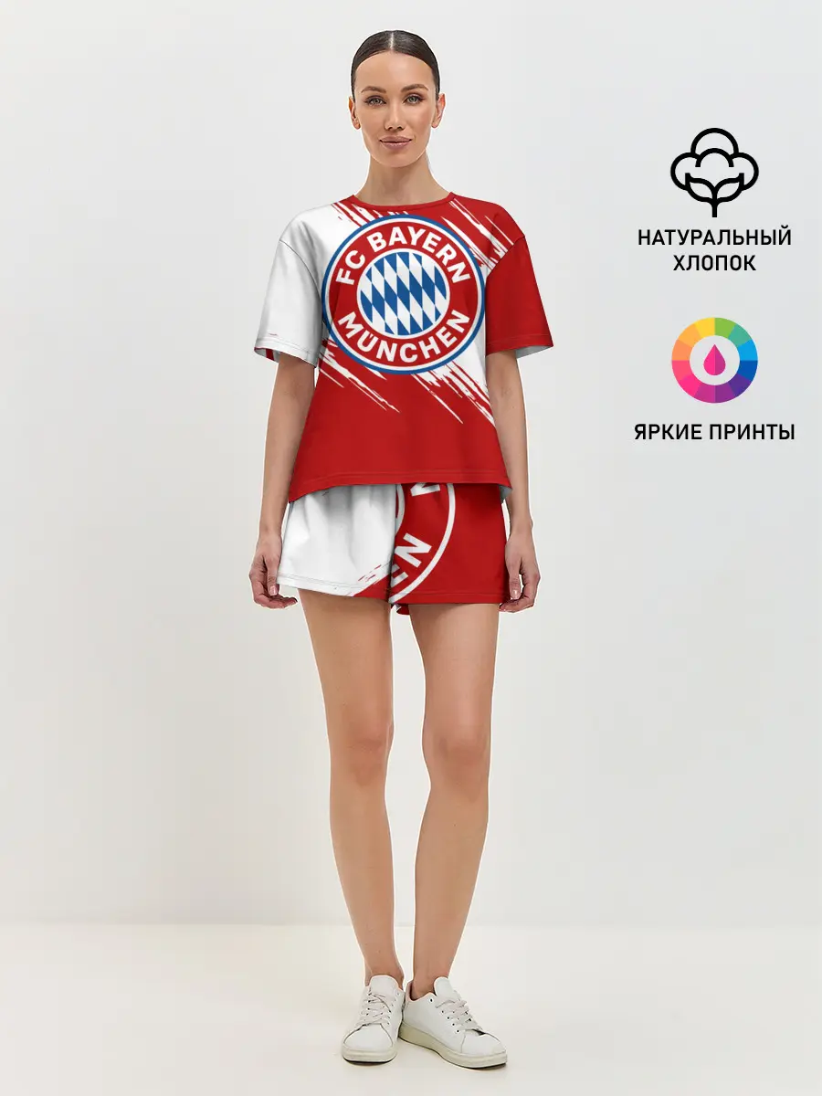 Женская пижама с шортами / Бавария