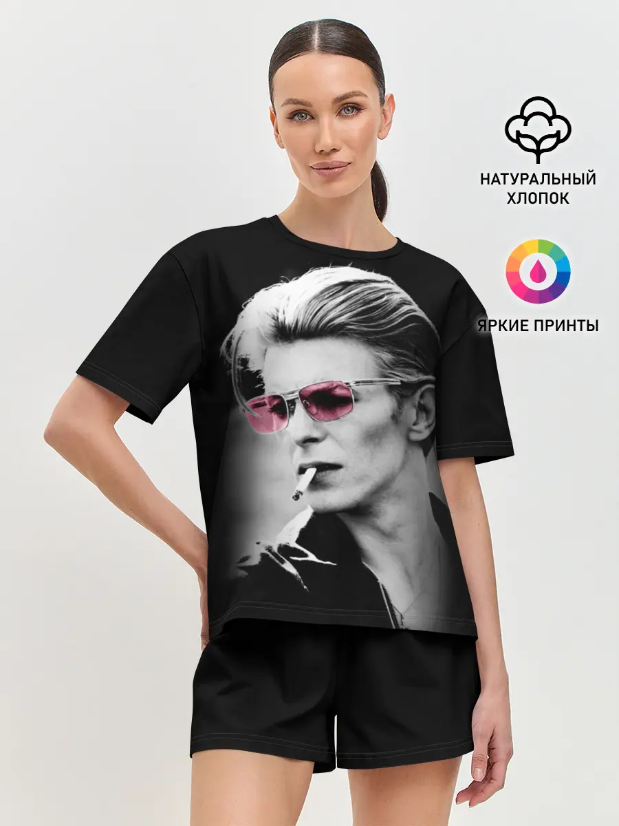 Женская пижама с шортами / Дэвид Боуи