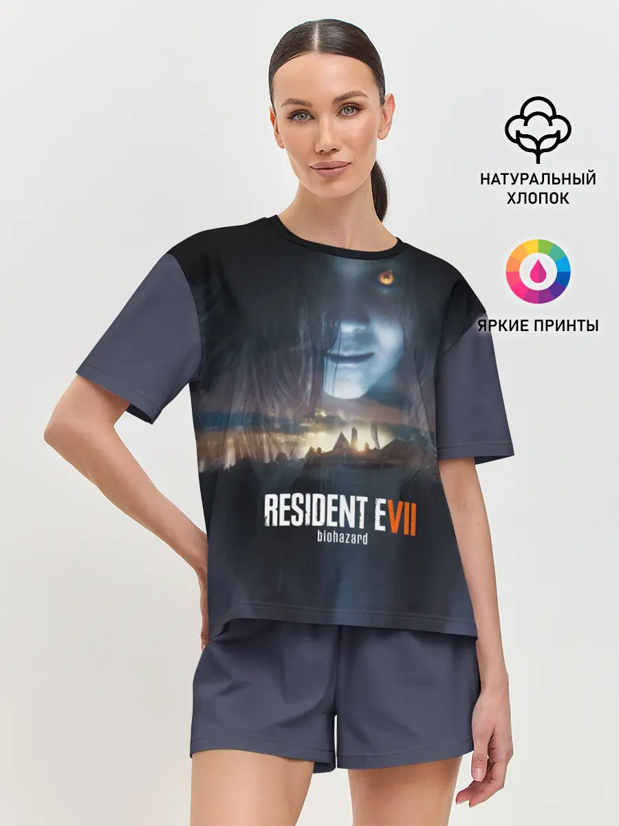 Женская пижама с шортами / Resident Evil 7