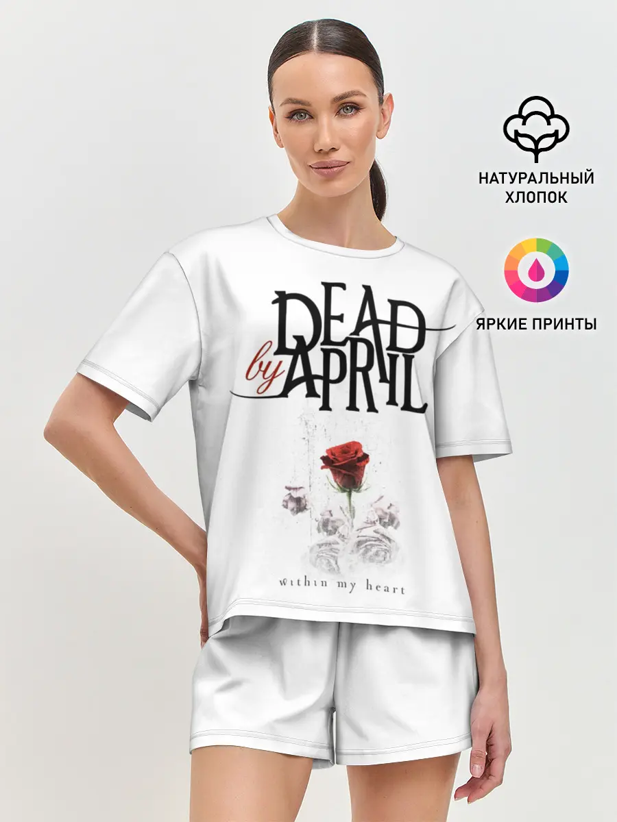 Женская пижама с шортами / Dead by April