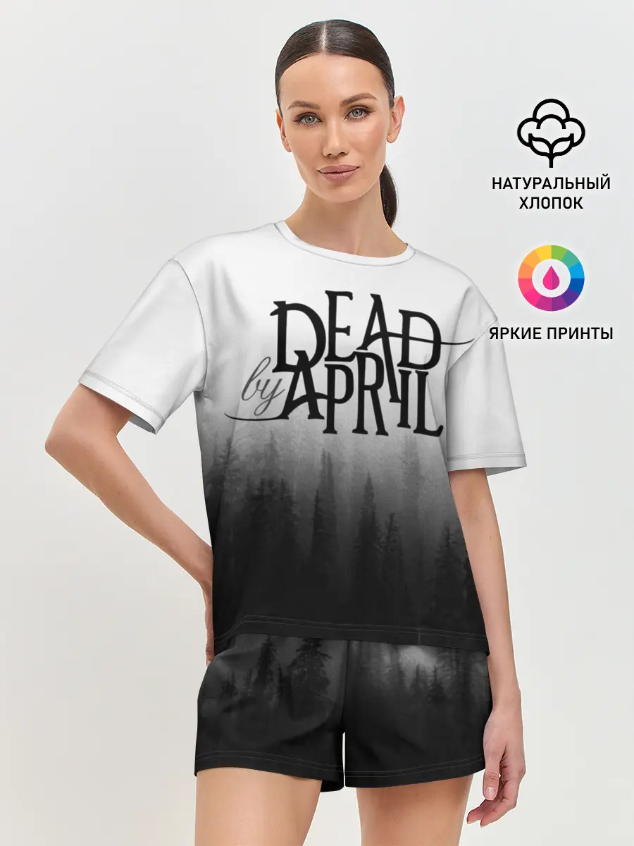 Женская пижама с шортами / Dead by April