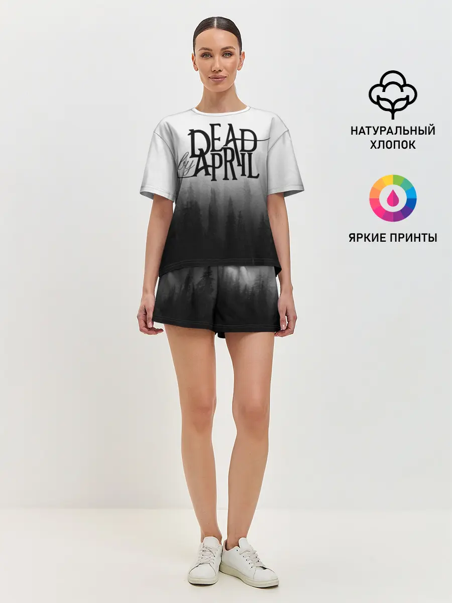 Женская пижама с шортами / Dead by April