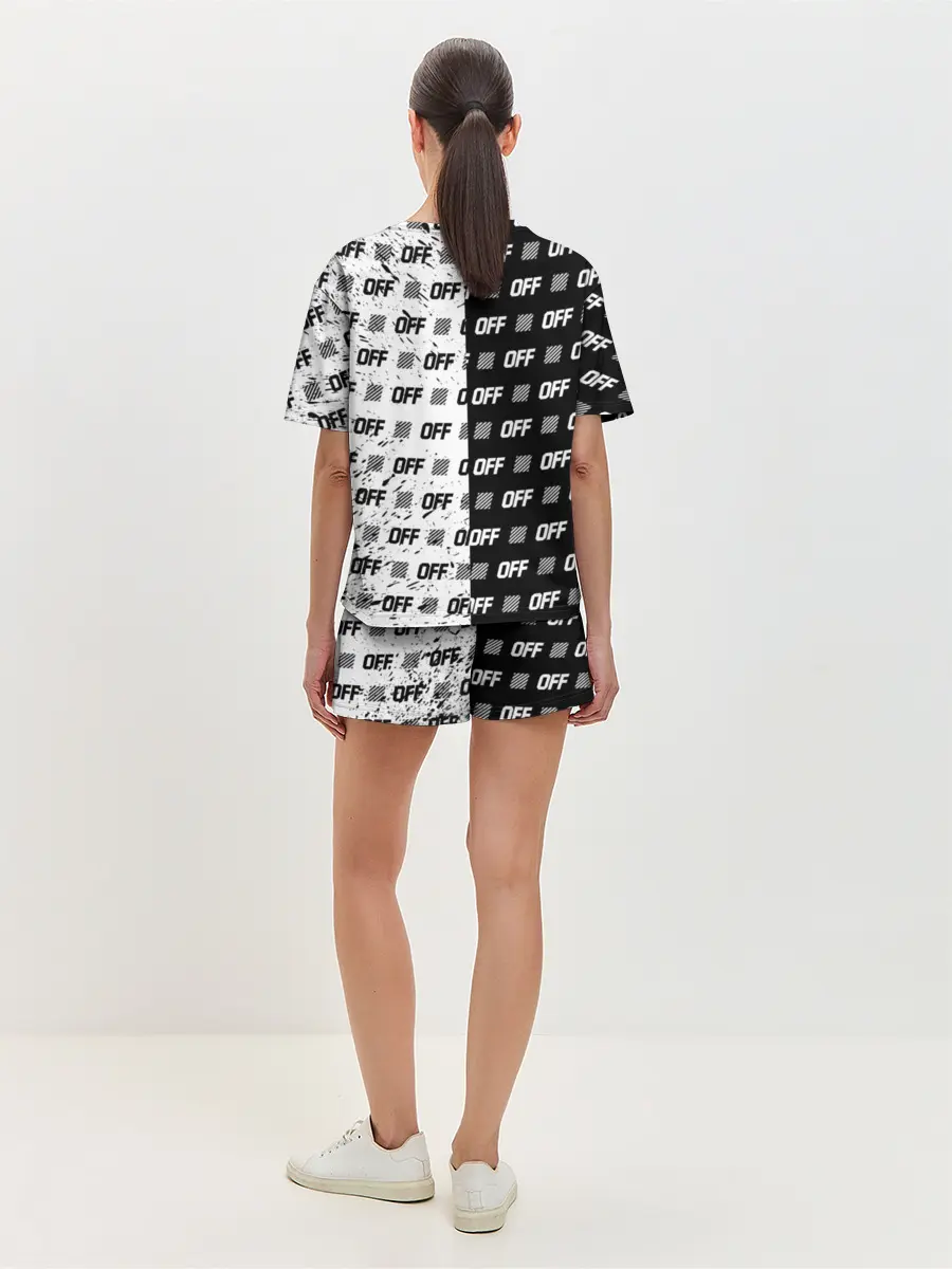 Женская пижама с шортами / Выключись и попробуй стиль