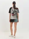 Женская пижама с шортами / Сиамский котенок