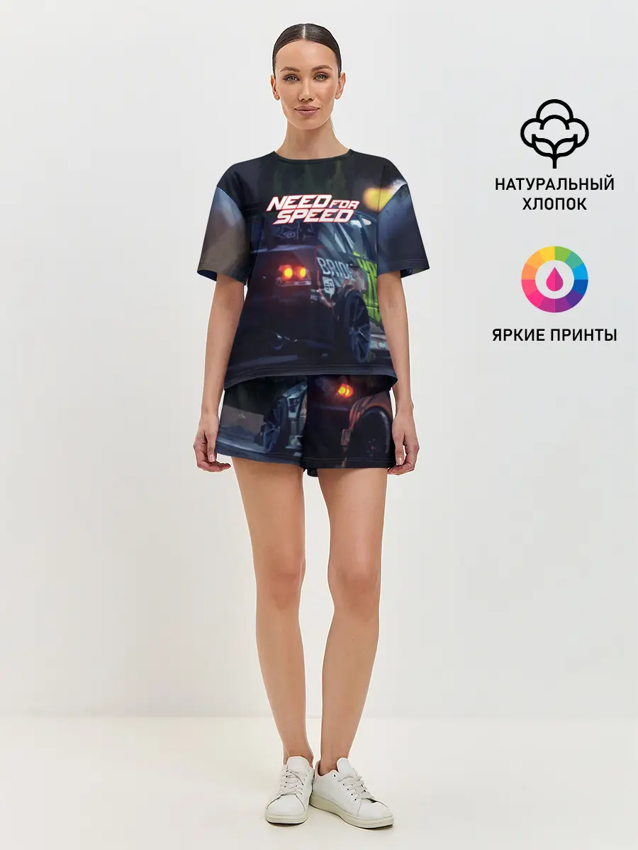 Женская пижама с шортами / NFS