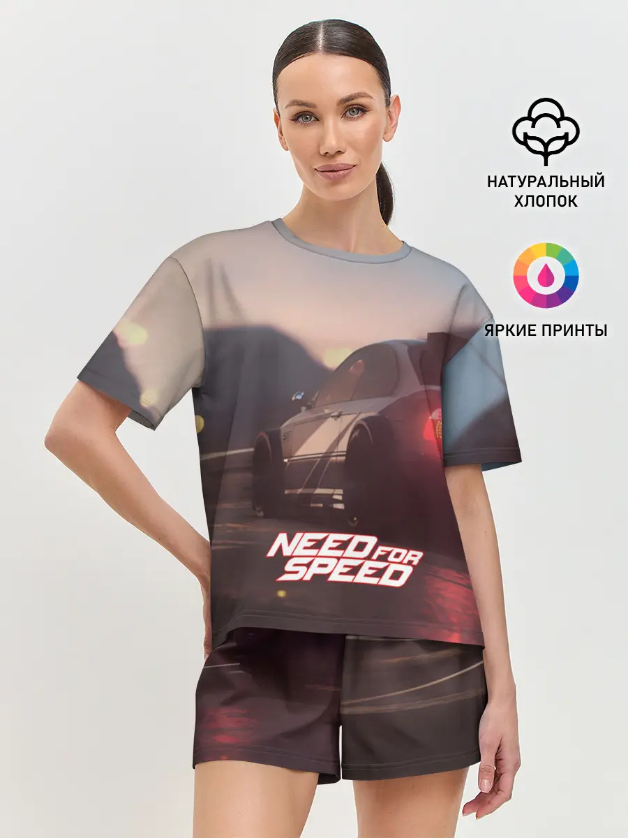 Женская пижама с шортами / NFS